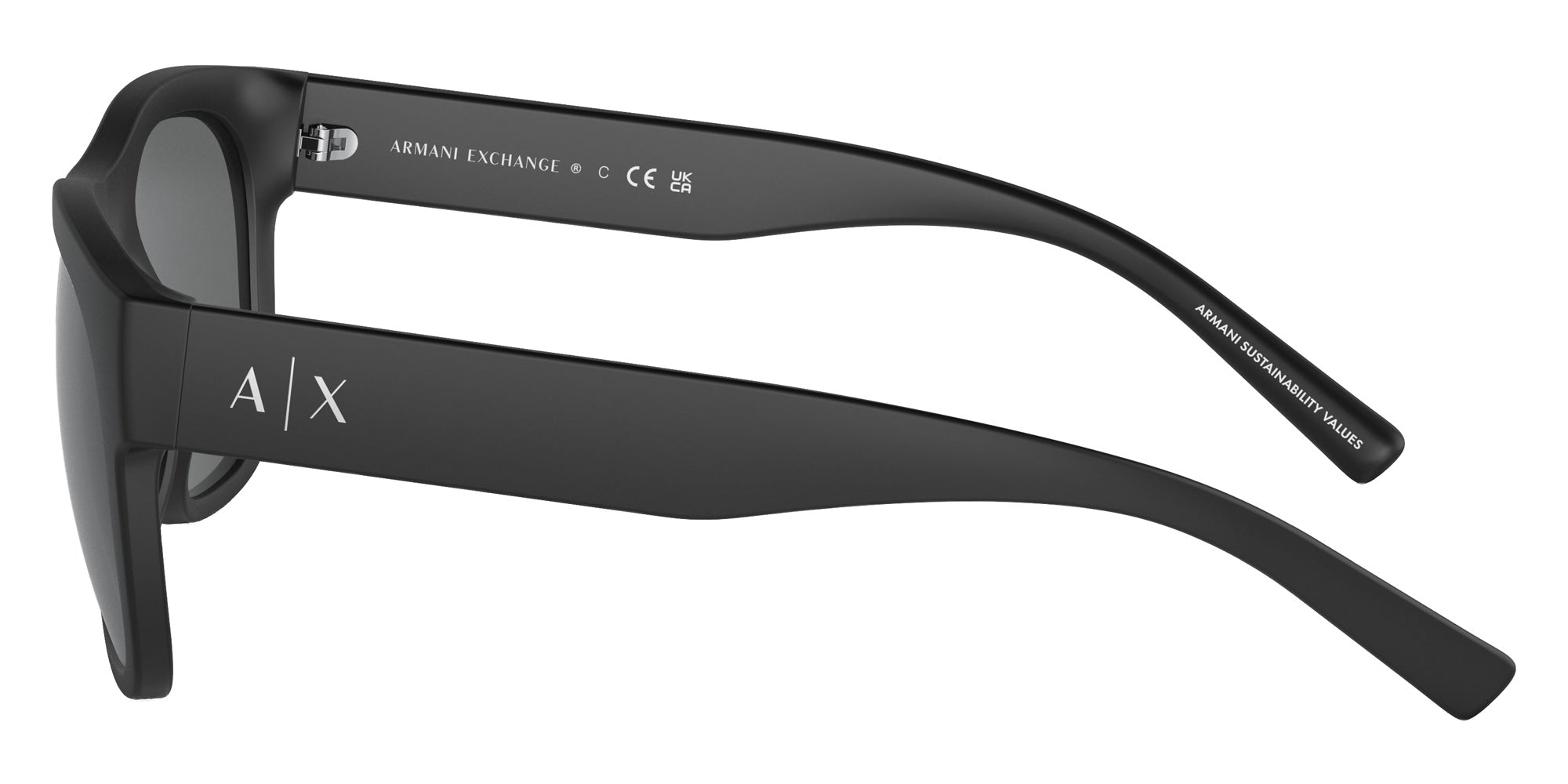 ARMANI EXCHANGE AX4128SU 812287 55 - Matte Black / Dark Gray #id:ax4128su812287_s:100110