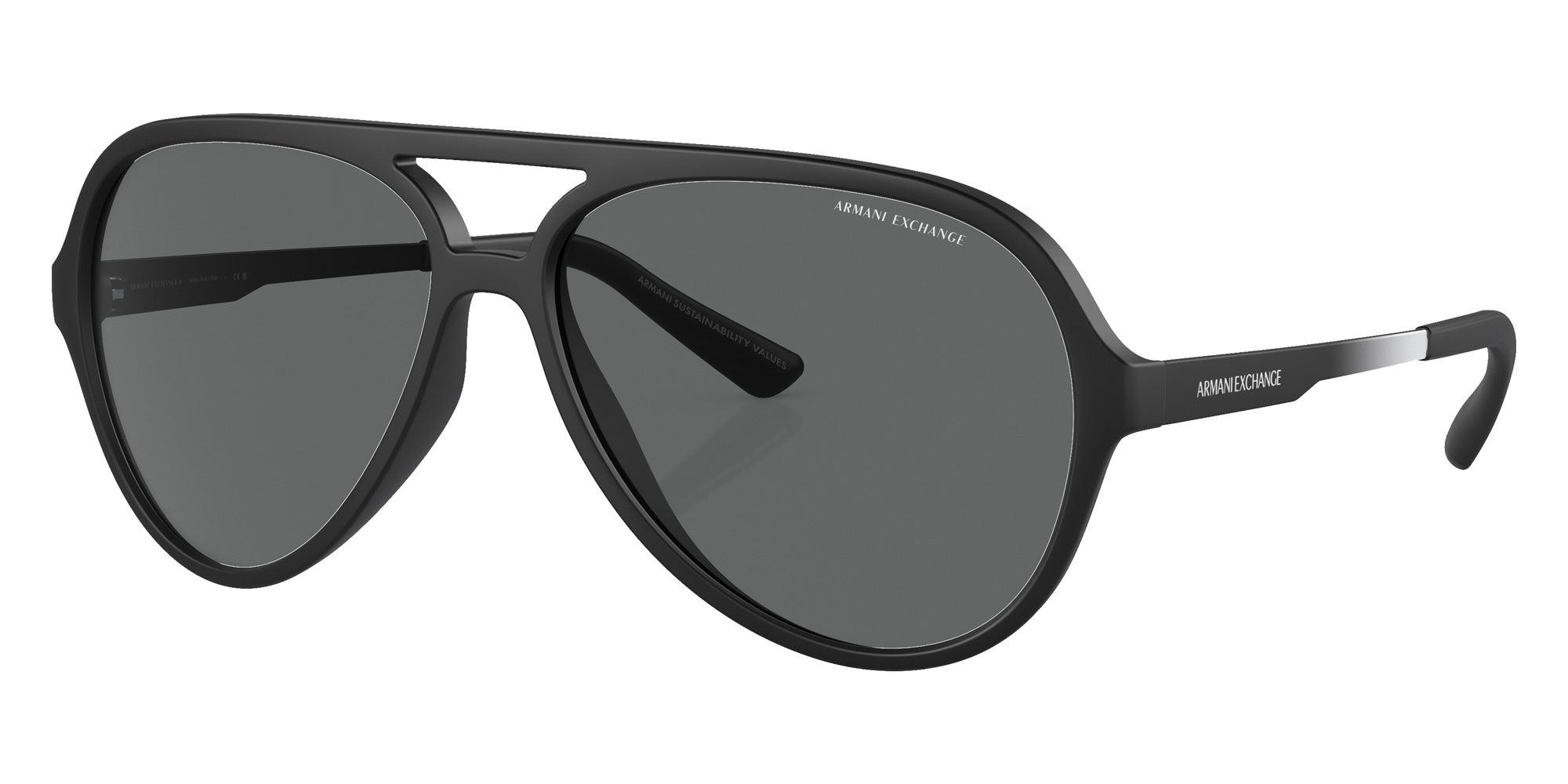 ARMANI EXCHANGE AX4133S 807887 60 - Matte Black / Dark Gray #id:ax4133s807887_s:100105