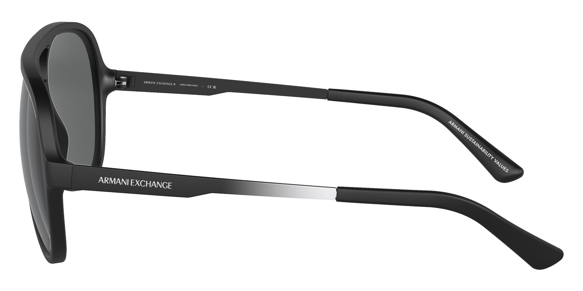 ARMANI EXCHANGE AX4133S 807887 60 - Matte Black / Dark Gray #id:ax4133s807887_s:100110