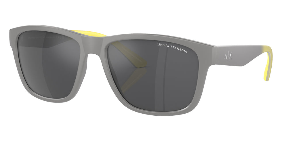 ARMANI EXCHANGE AX4135S 81806G 59 - Matte Gray / Gray Mirrored Silver #id:ax4135s81806g_s:100105