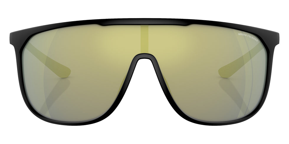 ARMANI EXCHANGE AX4137SU 8078/2 135 - Matte Black / Mirrored Green #id:ax4137su80782_s:100100