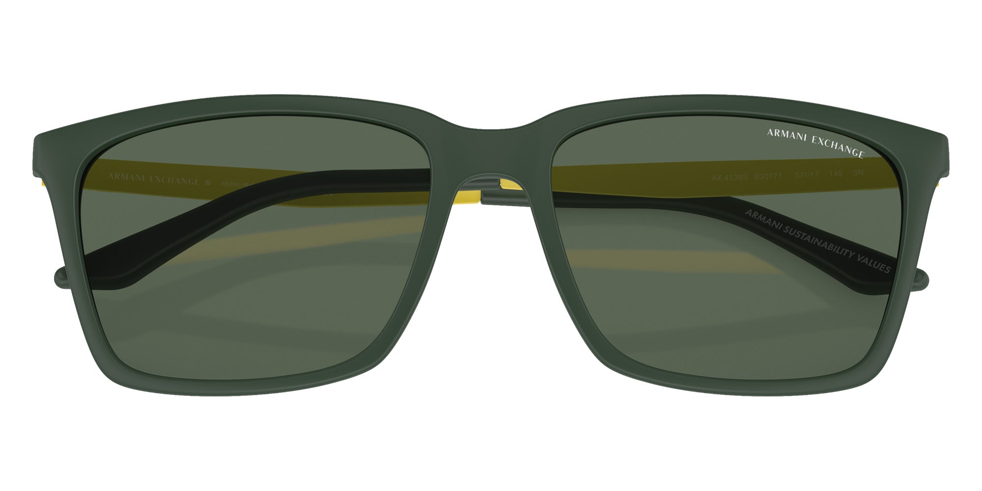 ARMANI EXCHANGE AX4138S 830171 57 - Matte Green #id:ax4138s830171_s:100120