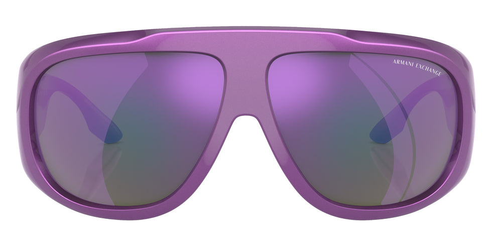 ARMANI EXCHANGE AX4143SU 83534V 67 - Metalized Purple / Gray Mirrored Violet #id:ax4143su83534v_s:100100