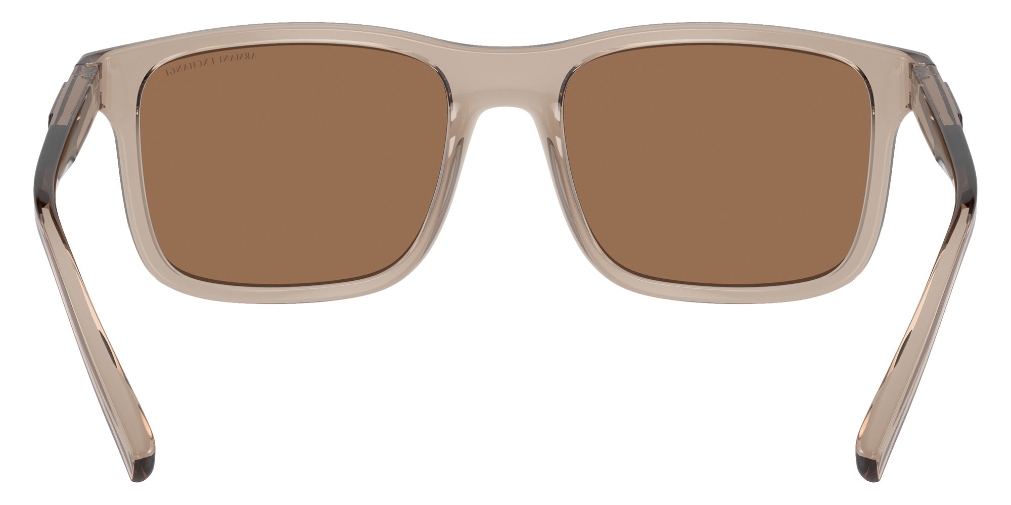 ARMANI EXCHANGE AX4145S 83445A 57 - Shiny Transparent Brown #id:ax4145s83445a_s:100115