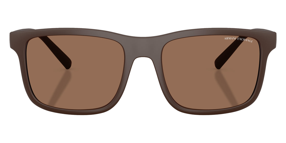 ARMANI EXCHANGE AX4145S 841273 57 - Matte Brown / Dark Brown #id:ax4145s841273_s:100100