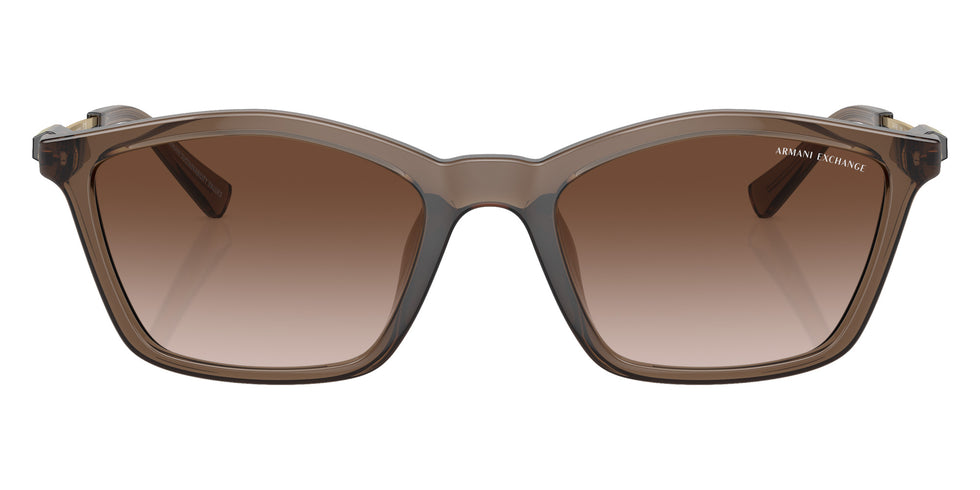 ARMANI EXCHANGE AX4146SU 834913 53 - Shiny Transparent Brown / Gradient Brown #id:ax4146su834913_s:100100