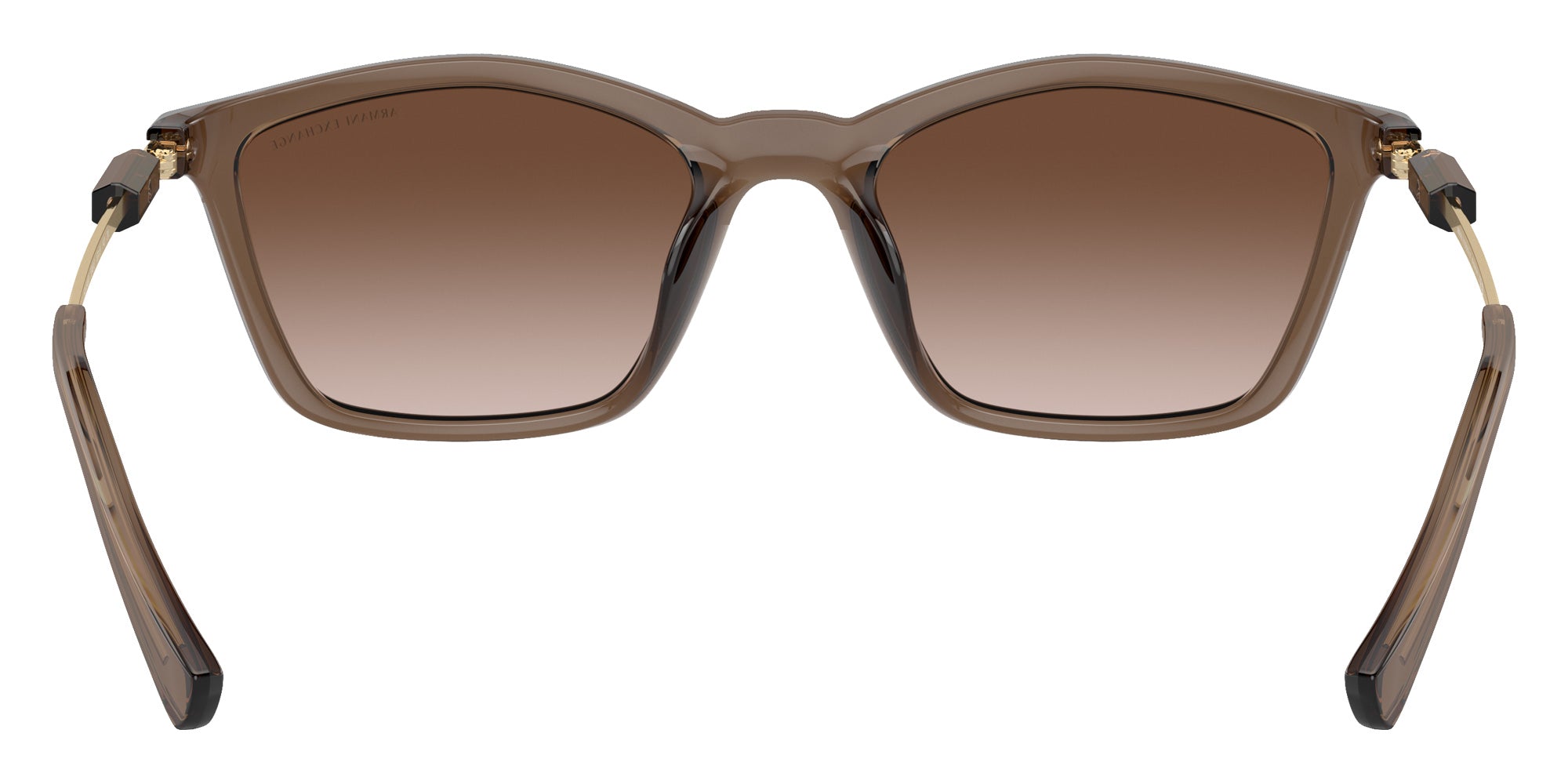 ARMANI EXCHANGE AX4146SU 834913 53 - Shiny Transparent Brown / Gradient Brown #id:ax4146su834913_s:100115