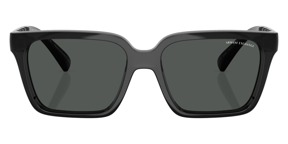 ARMANI EXCHANGE AX4147S 835687 56 - Shiny Transparent Gray / Dark Gray #id:ax4147s835687_s:102100