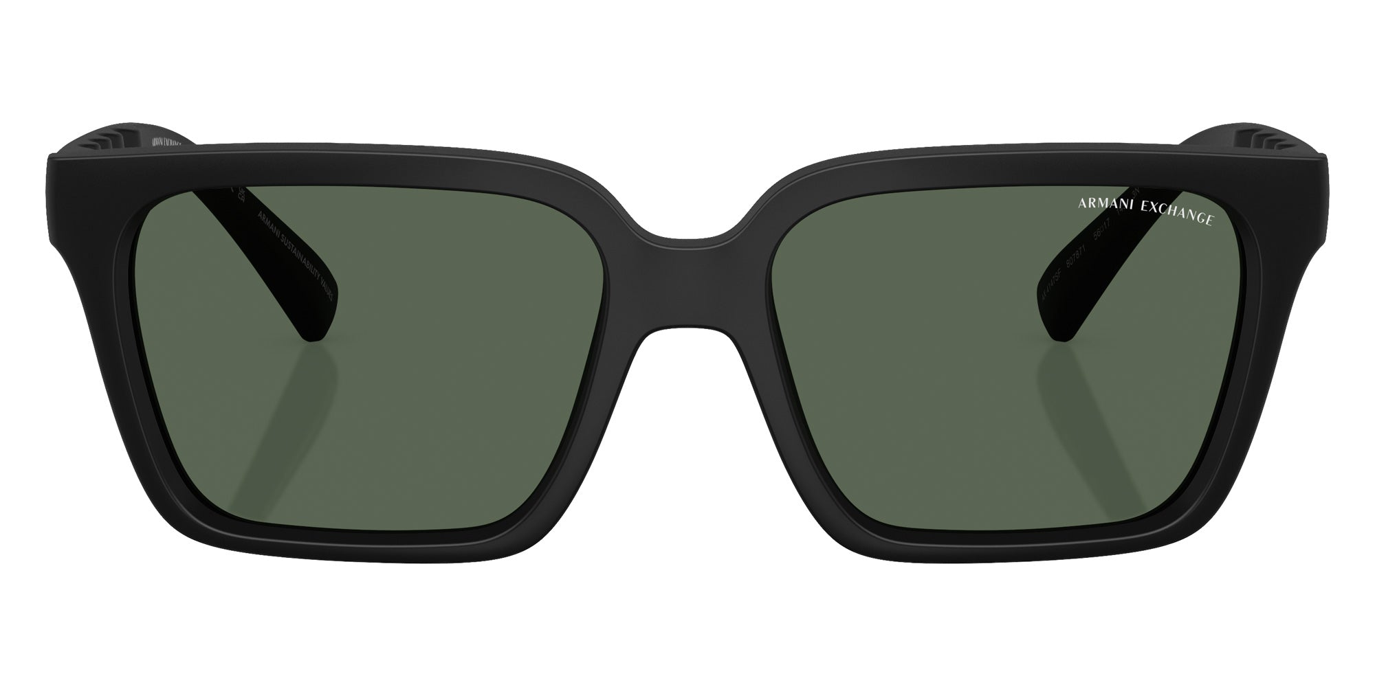 ARMANI EXCHANGE AX4147SF 807871 56 - Matte Black / Dark Green #id:ax4147sf807871_s:100100