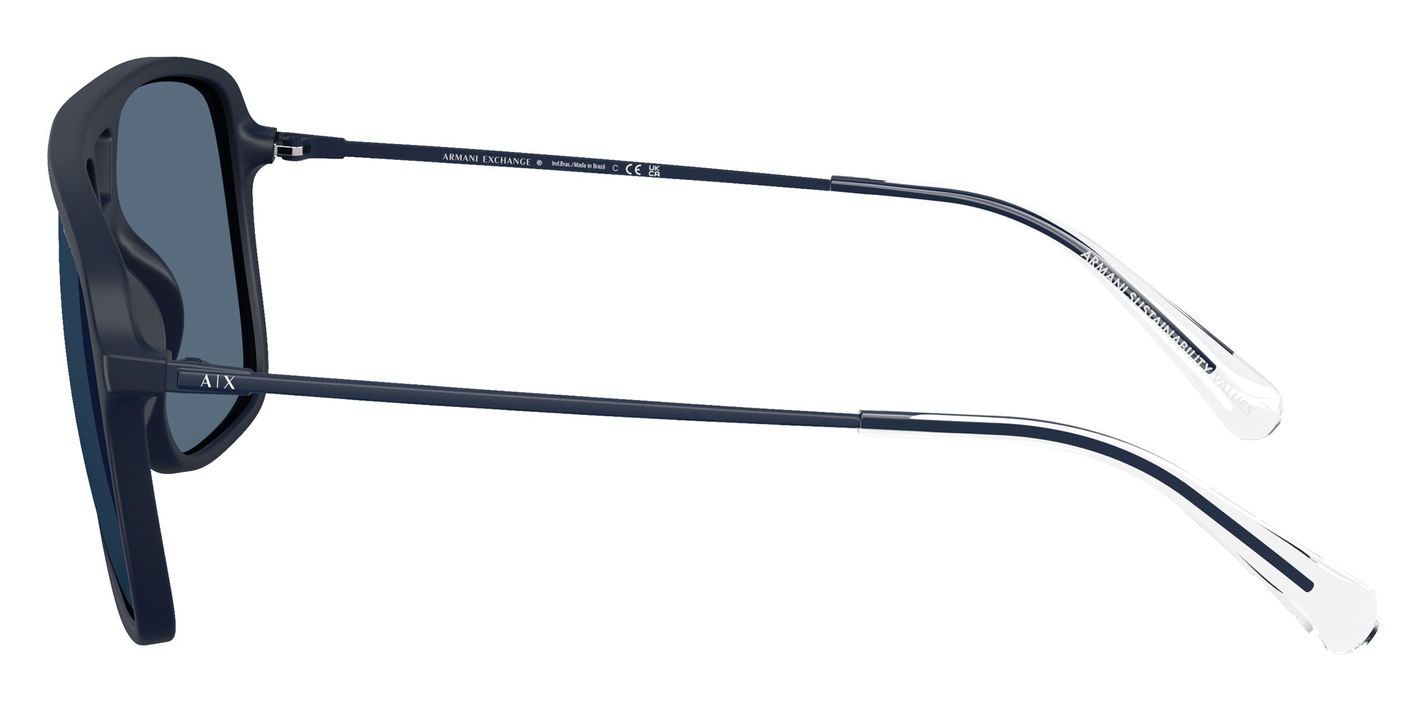 ARMANI EXCHANGE AX4150SU 818180 59 - Matte Blue / Dark Blue #id:ax4150su818180_s:102110