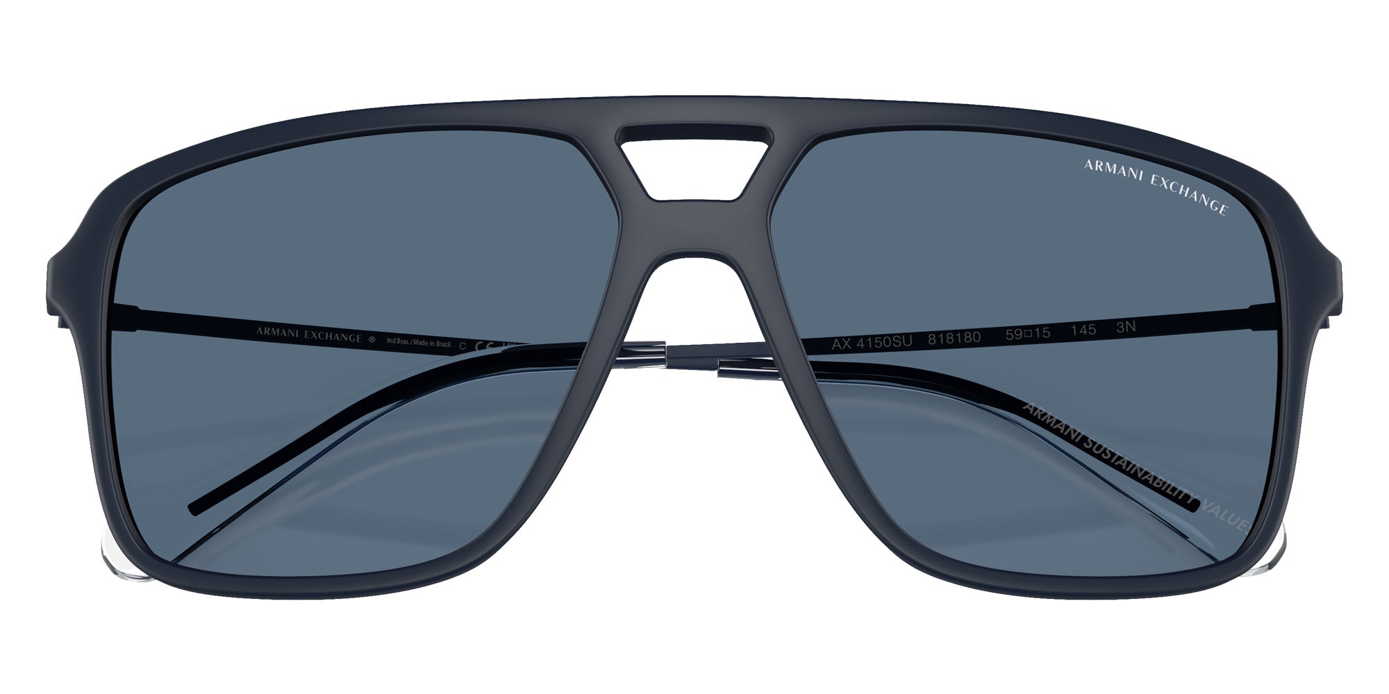 ARMANI EXCHANGE AX4150SU 818180 59 - Matte Blue / Dark Blue #id:ax4150su818180_s:102120