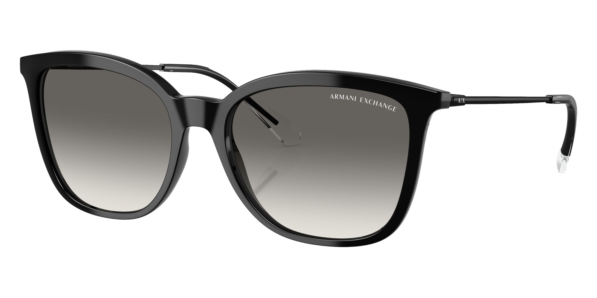 ARMANI EXCHANGE AX4151S 815811 55 - Shiny Black / Gray Gradient #id:ax4151s815811_s:100105