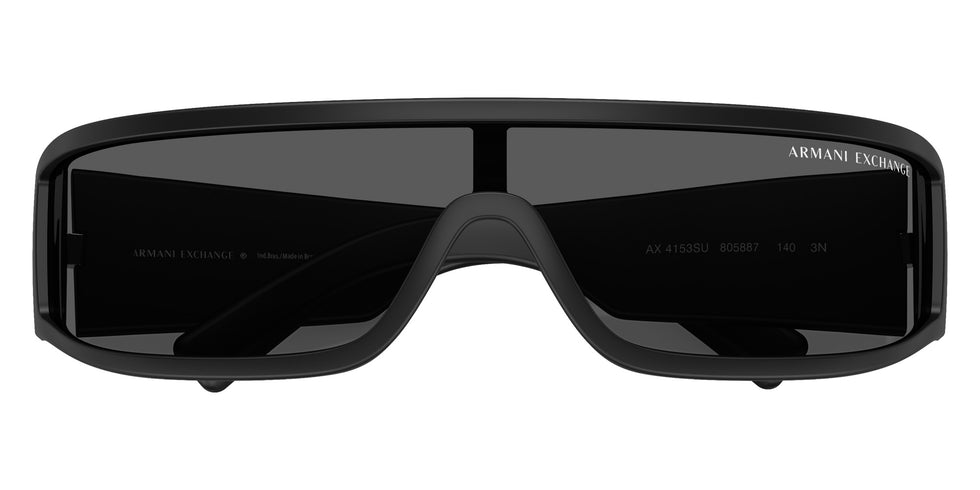 ARMANI EXCHANGE AX4153SU 805887 140 - Matte Black / Dark Gray Voodoo #id:ax4153su805887_s:100120