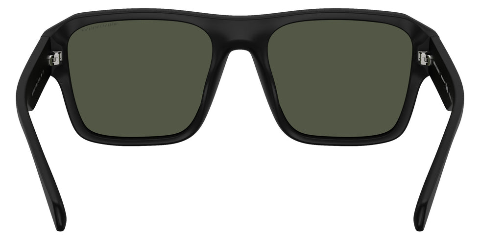ARMANI EXCHANGE AX4154SU 80782J 56 - Matte Black / Polarized Green #id:ax4154su80782j_s:100115