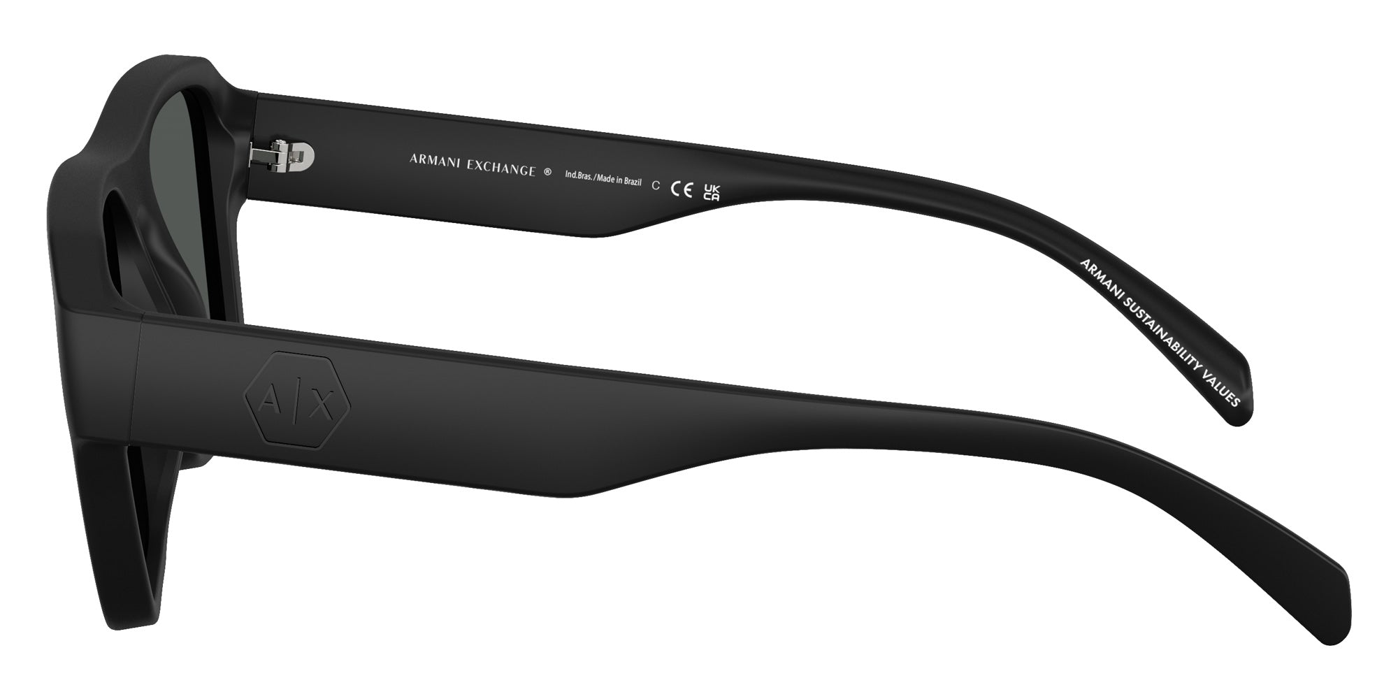 ARMANI EXCHANGE AX4154SU 807887 56 - Matte Black / Dark Gray #id:ax4154su807887_s:102110