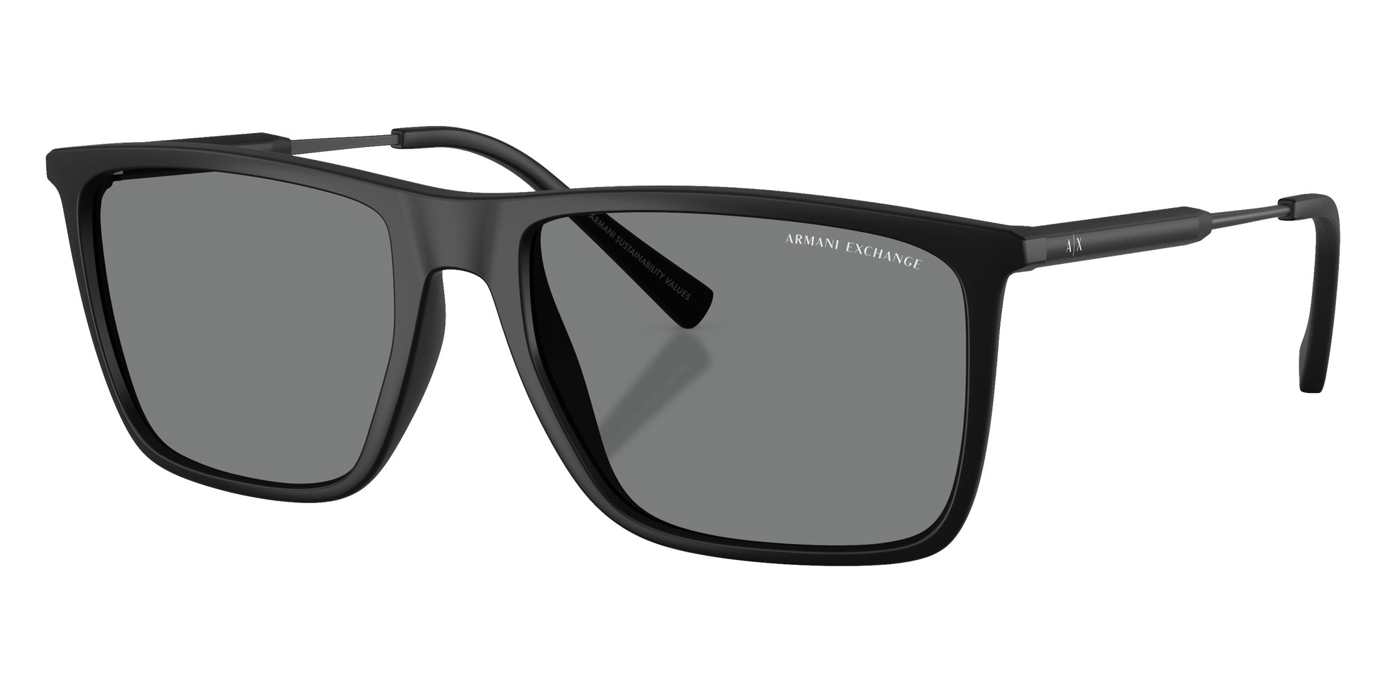 ARMANI EXCHANGE AX4160S 807887 57 - Matte Black / Dark Gray #id:ax4160s807887_s:100105