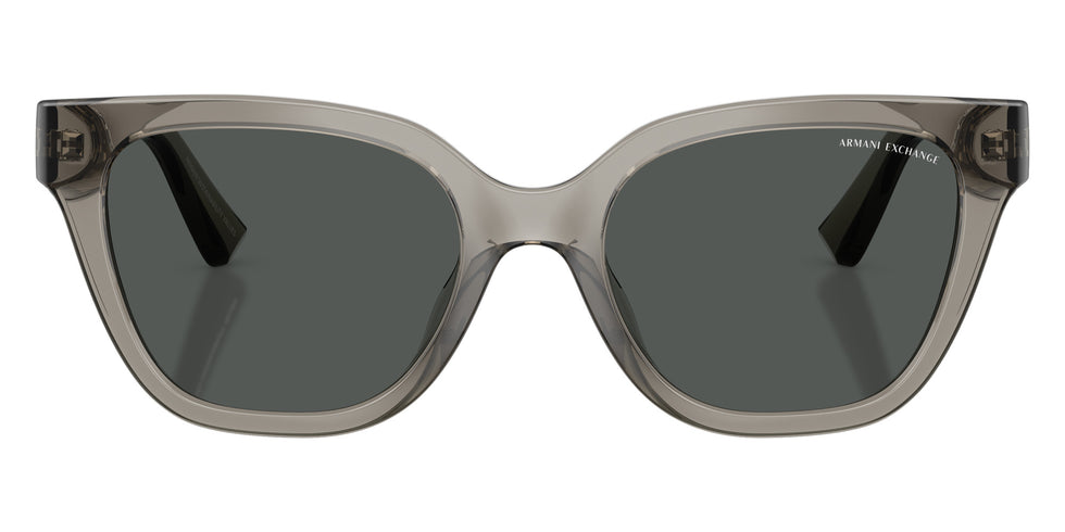 ARMANI EXCHANGE AX4164SU 839487 53 - Shiny Transparent Gray / Dark Gray #id:ax4164su839487_s:100100
