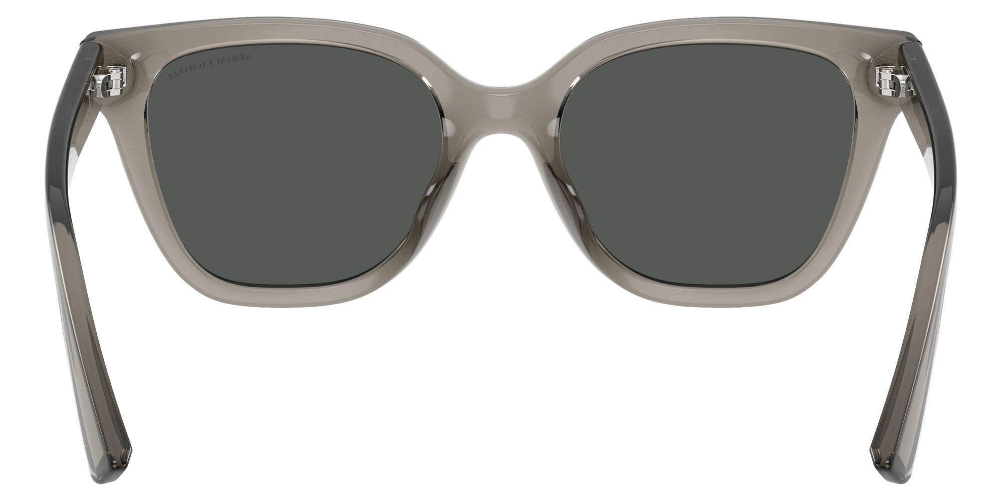 ARMANI EXCHANGE AX4164SU 839487 53 - Shiny Transparent Gray / Dark Gray #id:ax4164su839487_s:100115