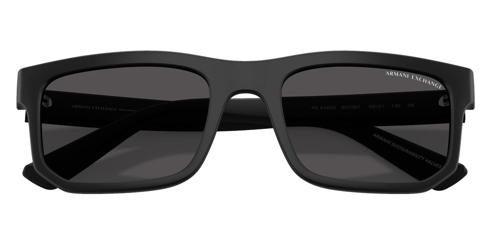 ARMANI EXCHANGE AX4165S 807887 56 - Matte Black / Dark Gray #id:ax4165s807887_s:100120