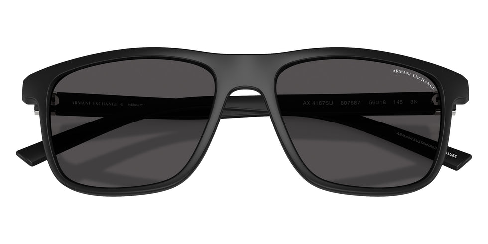 ARMANI EXCHANGE AX4167SU 807887 56 - Matte Black #id:ax4167su807887_s:100100