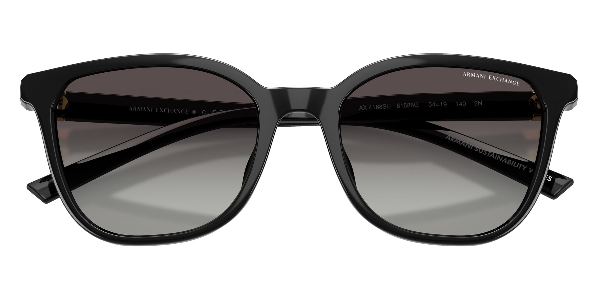 ARMANI EXCHANGE AX4168SU 81588G 54 - Shiny Black #id:ax4168su81588g_s:100100