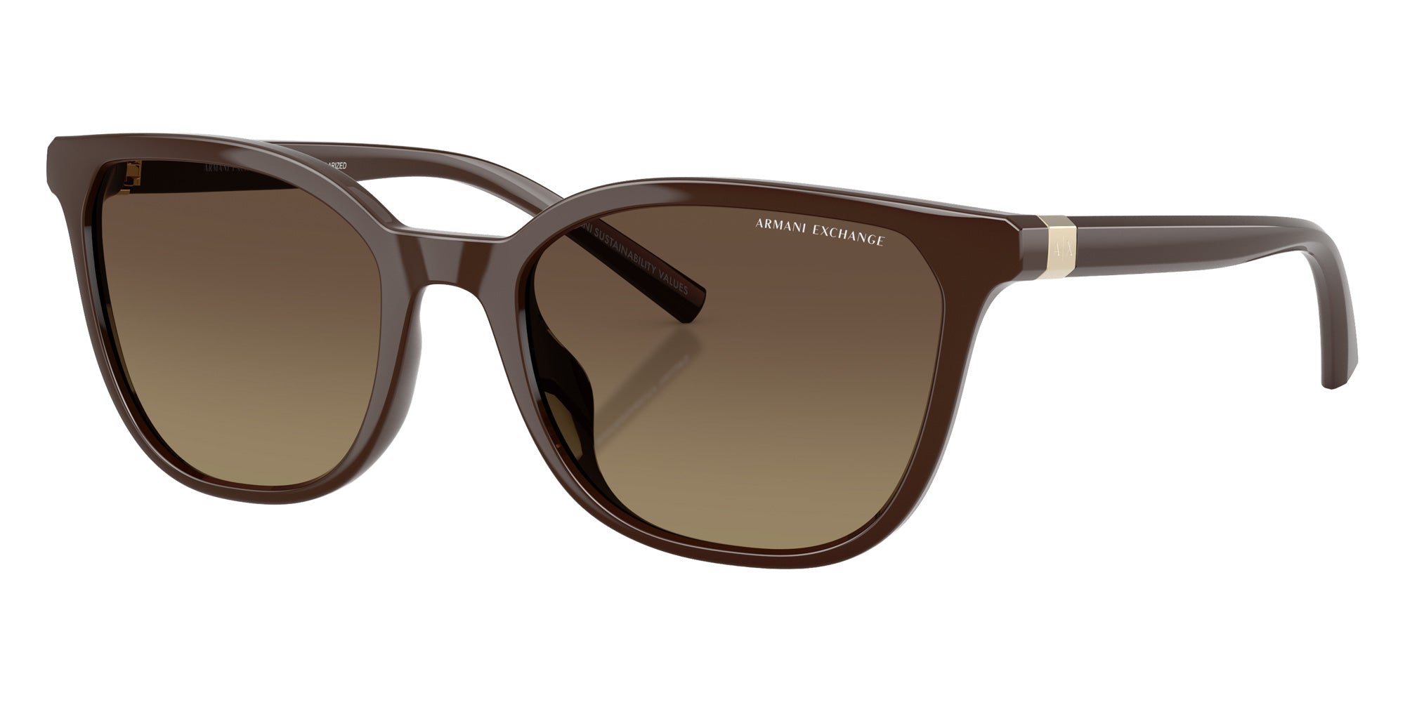 ARMANI EXCHANGE AX4168SU 8402T5 54 - Shiny Dark Brown #id:ax4168su8402t5_s:106105