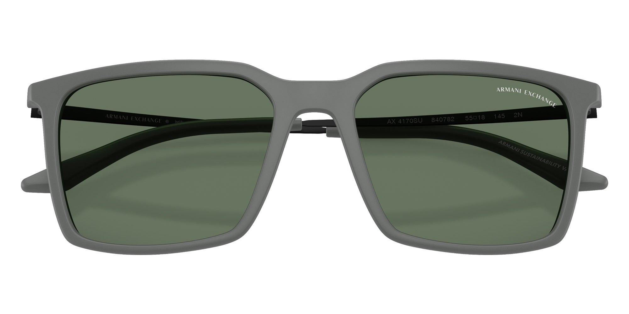 ARMANI EXCHANGE AX4170SU 840782 55 - Matte Gray #id:ax4170su840782_s:104100