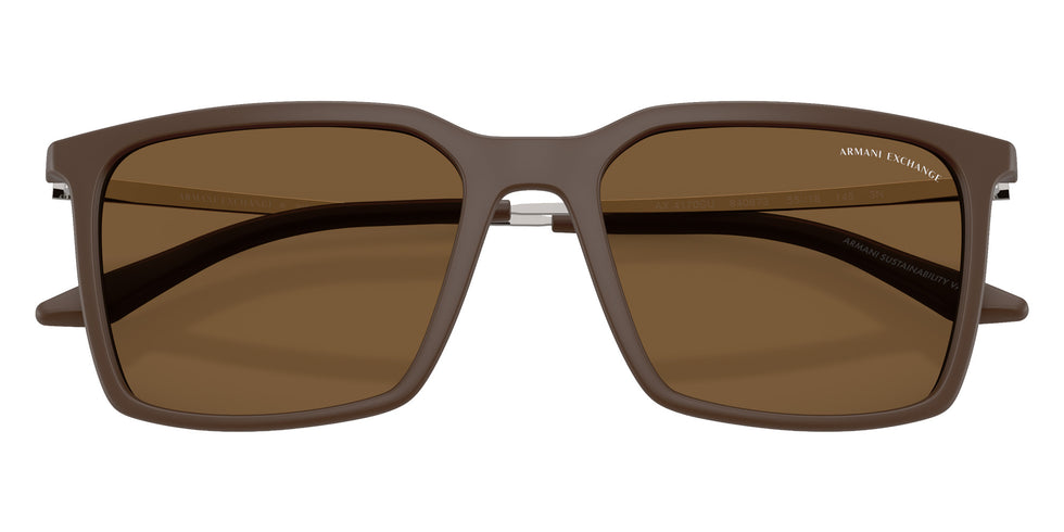 ARMANI EXCHANGE AX4170SU 840873 55 - Matte Brown #id:ax4170su840873_s:106100
