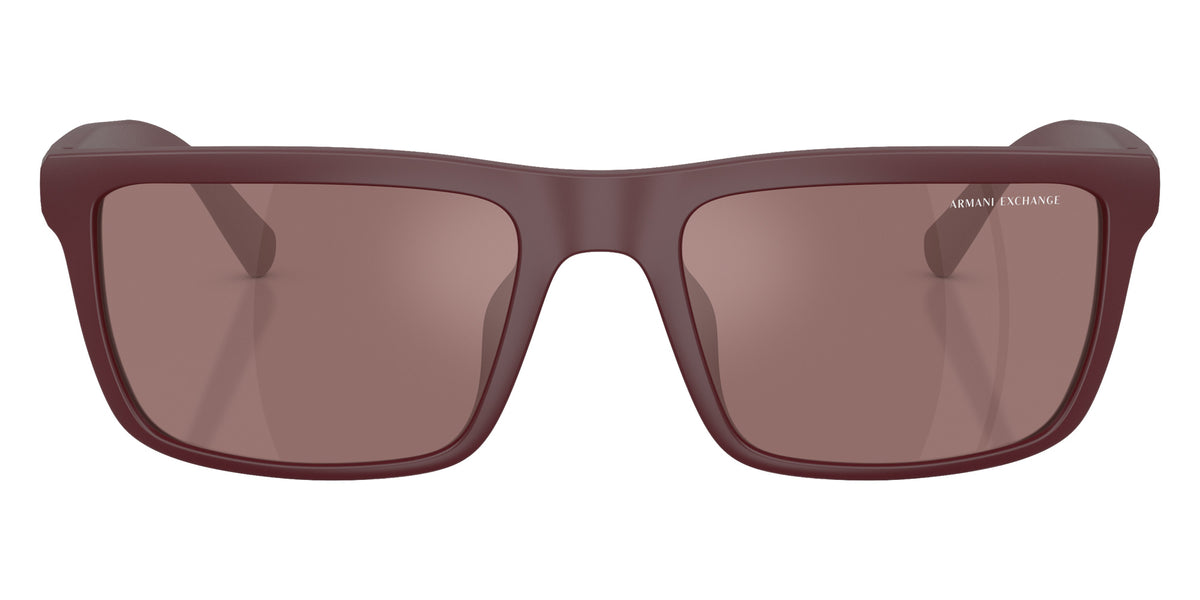 ARMANI EXCHANGE AX4174SU 84136G 56 - Matte Burgundy / Brown Mirrored Internal Silver #id:ax4174su84136g_s:106100