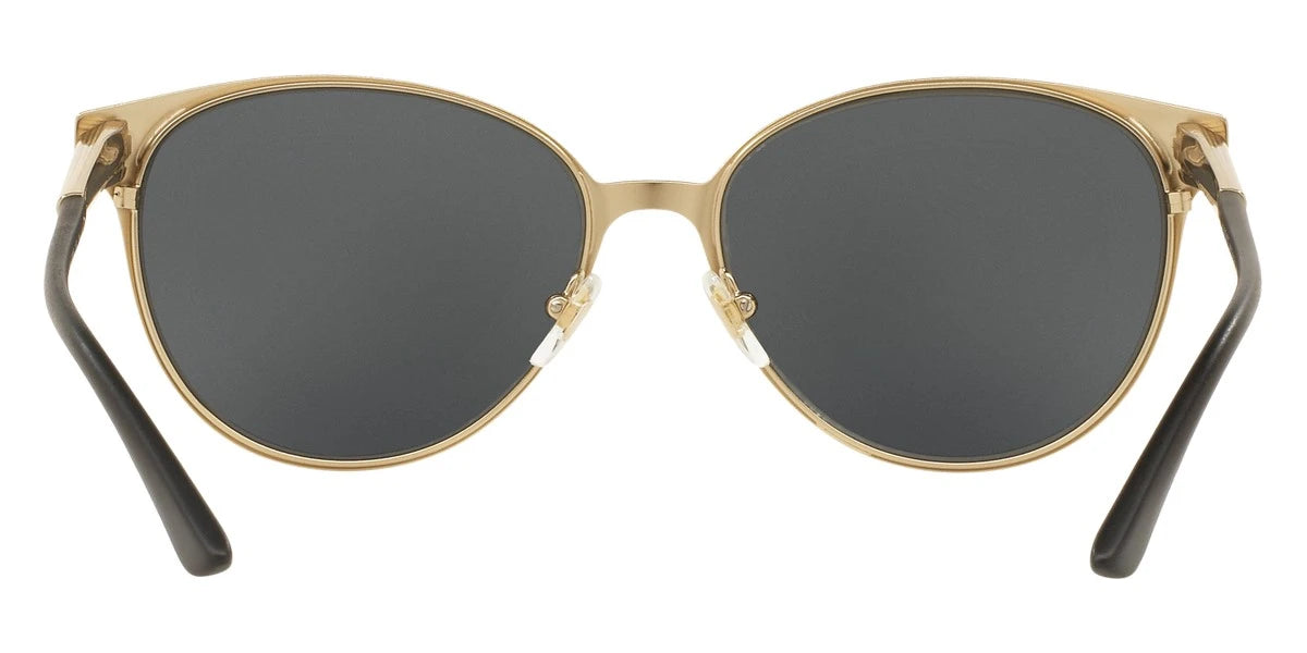 VERSACE VE2168 1377T3 57 - Matte Black/Pale Gold / Light Gray Gradient Dark Gray