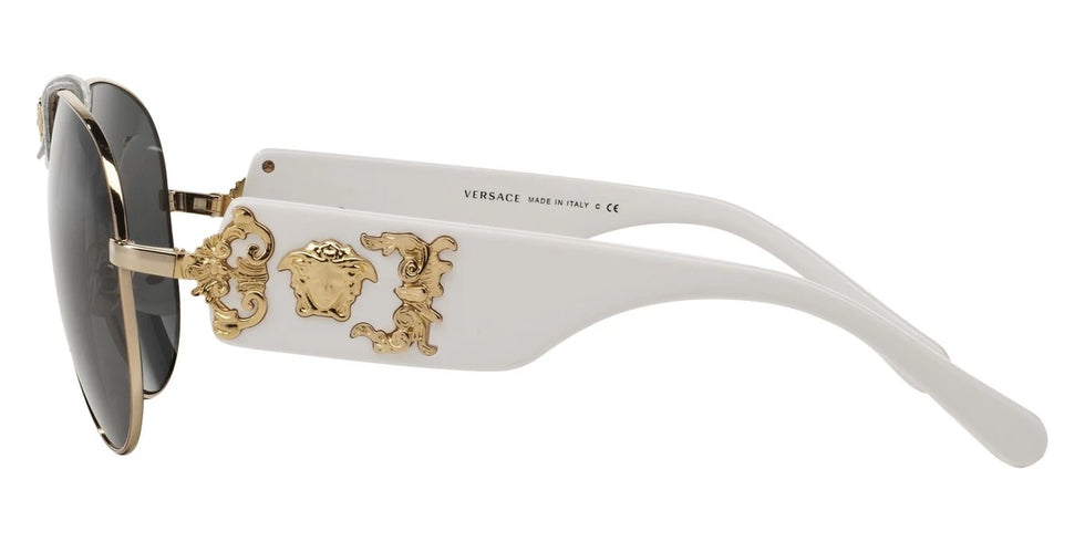 VERSACE VE2150Q 134187 62 - Gold / Gray 134187