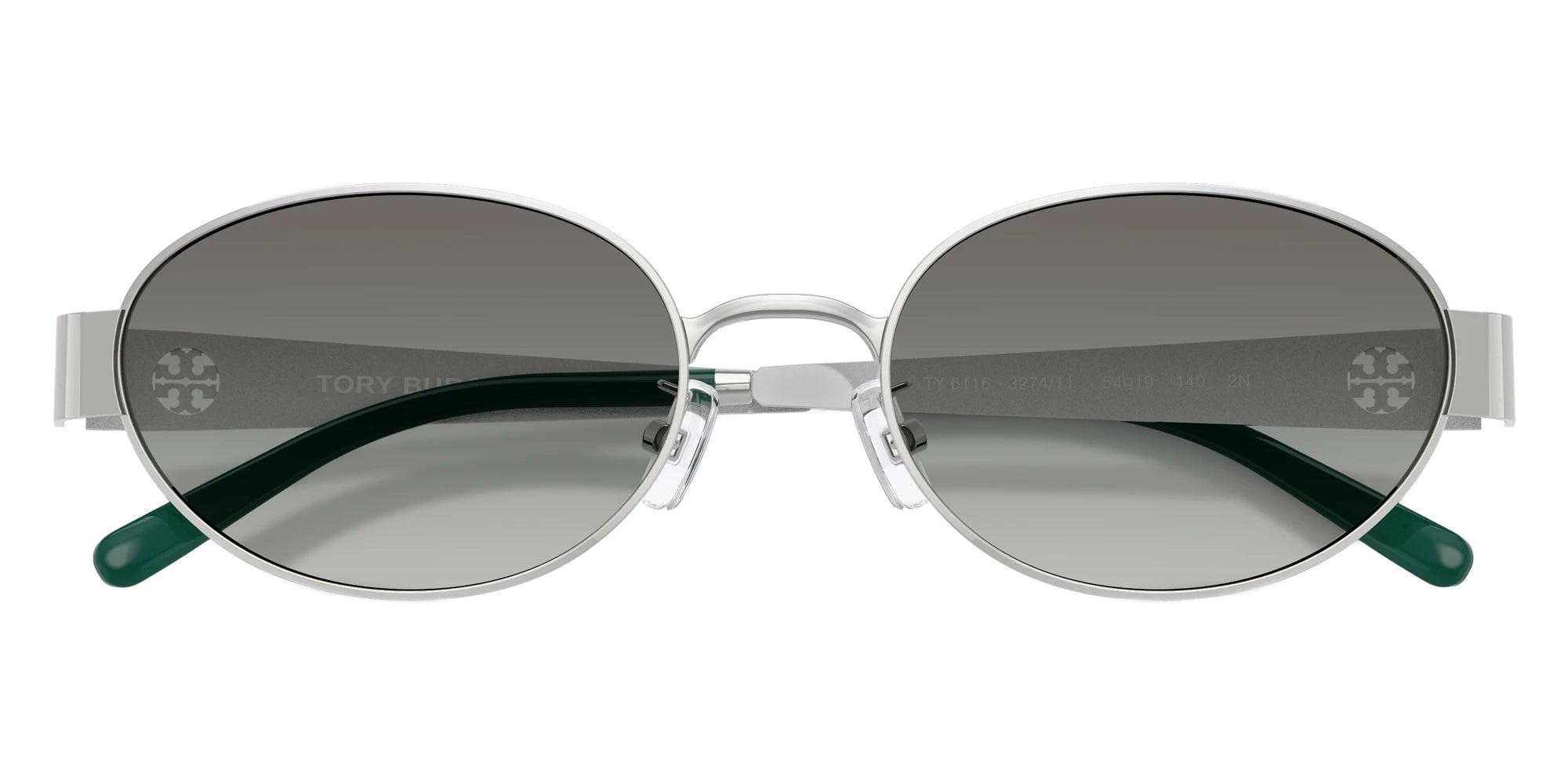 Tory Burch TY6116 327411 54 - Silver / Gray Gradient