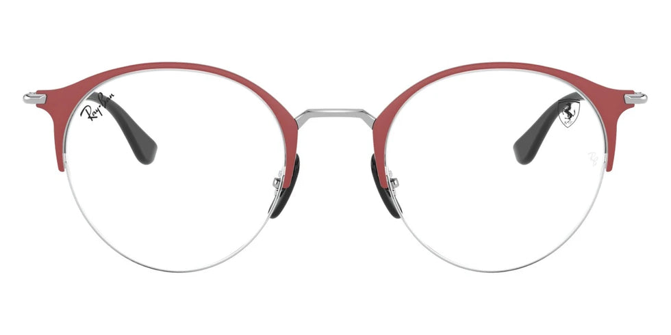 Ray-Ban RX3578VM F045 48 - Matte Red Ferrari On Silver