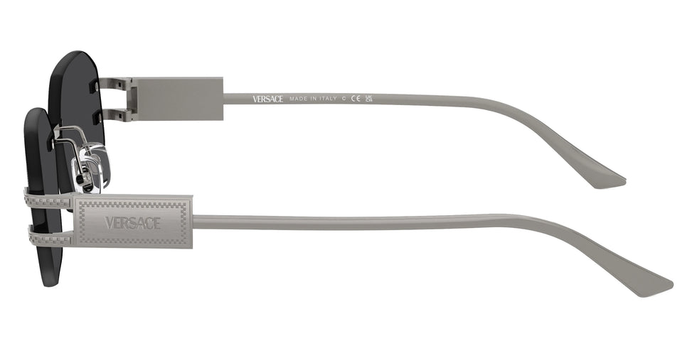 VERSACE VE2274 10016G 58 - Gunmetal / Gray Mirrored Silver