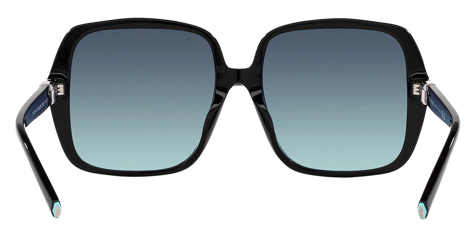 TIFFANY TF4211D 83429S 58 - Black/Silver / Azure Gradient Blue