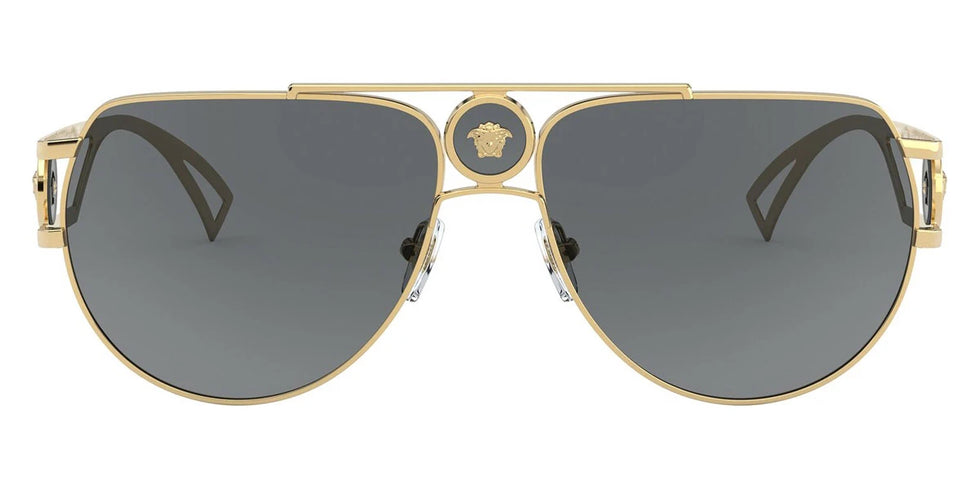 VERSACE VE2225 100287 60 - Gold / Gray