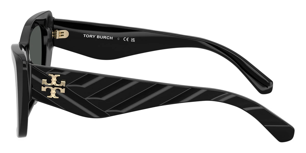 Tory Burch TY7216U 170987 52 - Black / Dark Gray