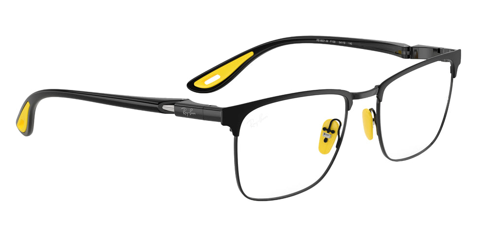 Ray-Ban RX6621M F130 54 - Matte Black on Black