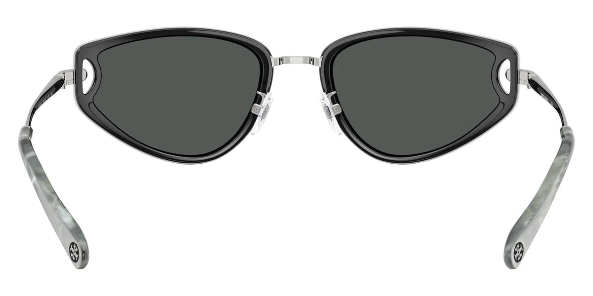 Tory Burch TY6115 327487 53 - Black/Silver / Dark Gray