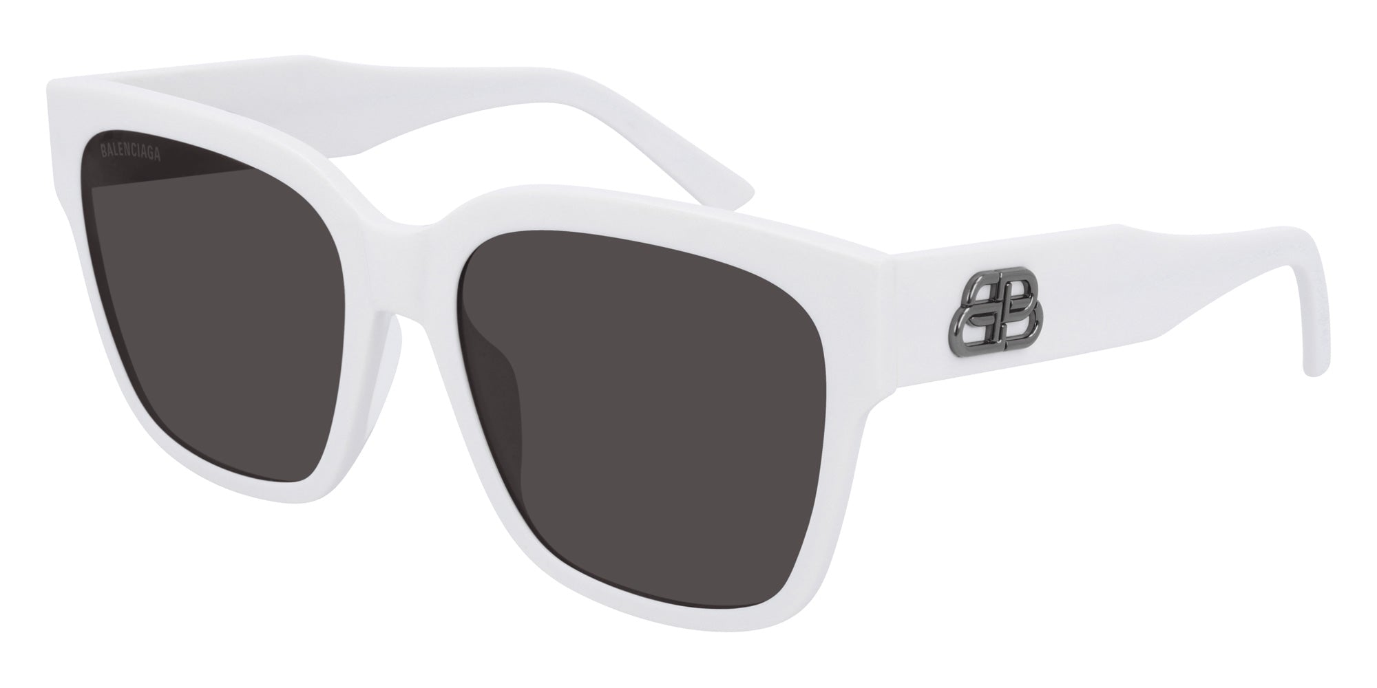 Balenciaga BB0056S 003 55 - White / Gray #id:bb0056s003_s:102100