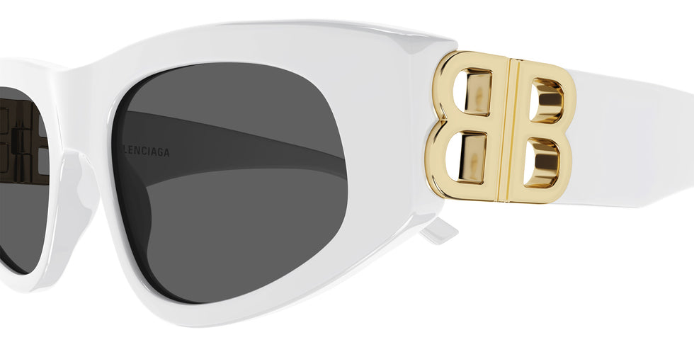 Balenciaga BB0095S 012 53 - White/Gold / Gray #id:bb0095s012_s:110110