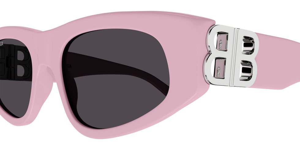 Balenciaga BB0095S 013 53 - Pink/Silver / Gray #id:bb0095s013_s:112110