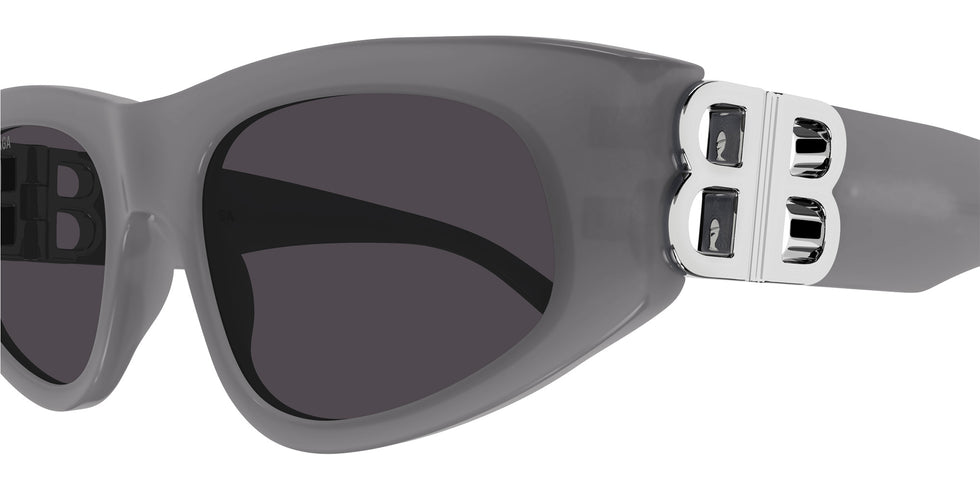 Balenciaga BB0095S 015 53 - Gray/Silver / Gray #id:bb0095s015_s:114110