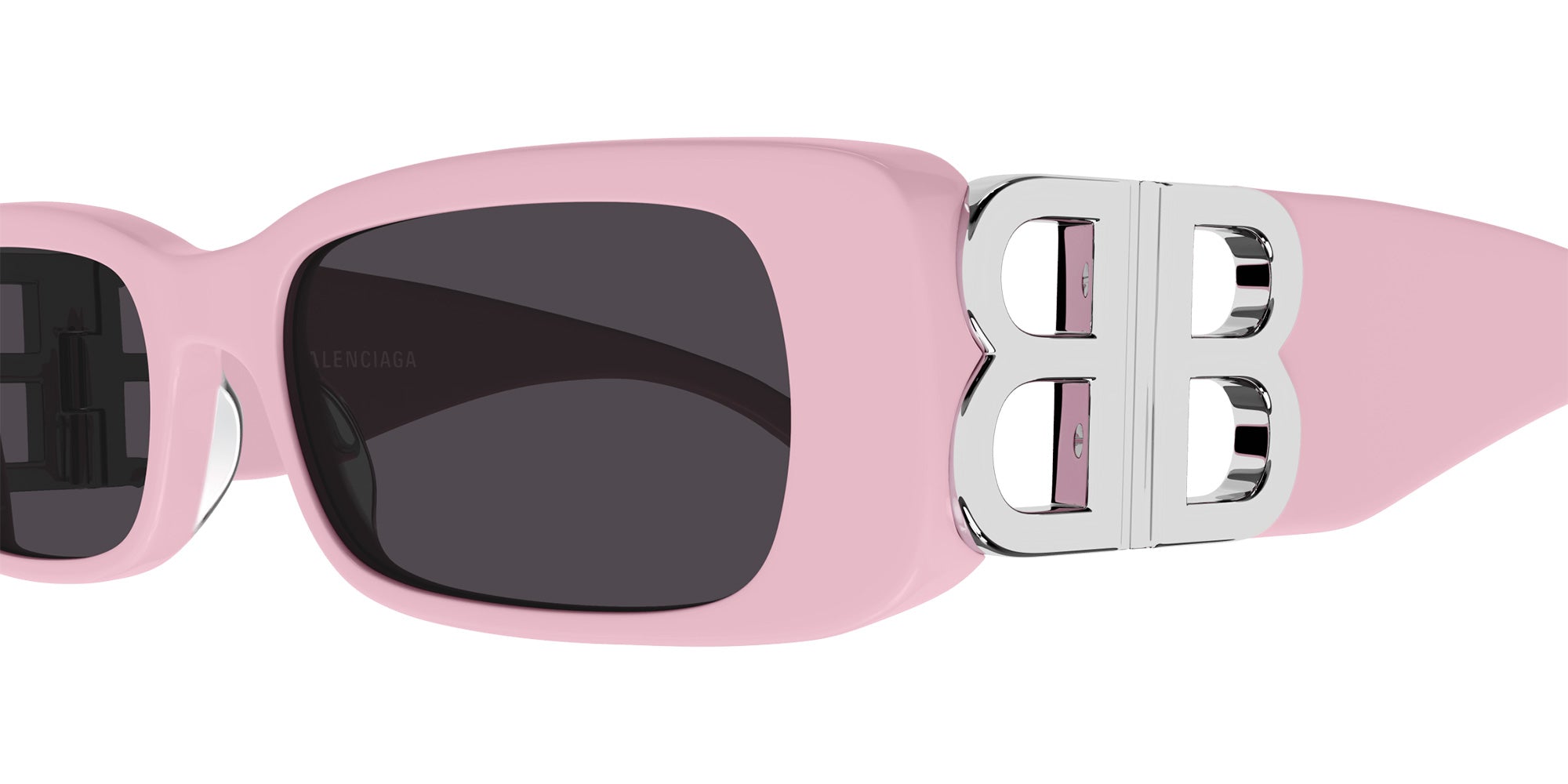 Balenciaga BB0096S 012 51 - Pink/Silver / Gray #id:bb0096s012_s:110110