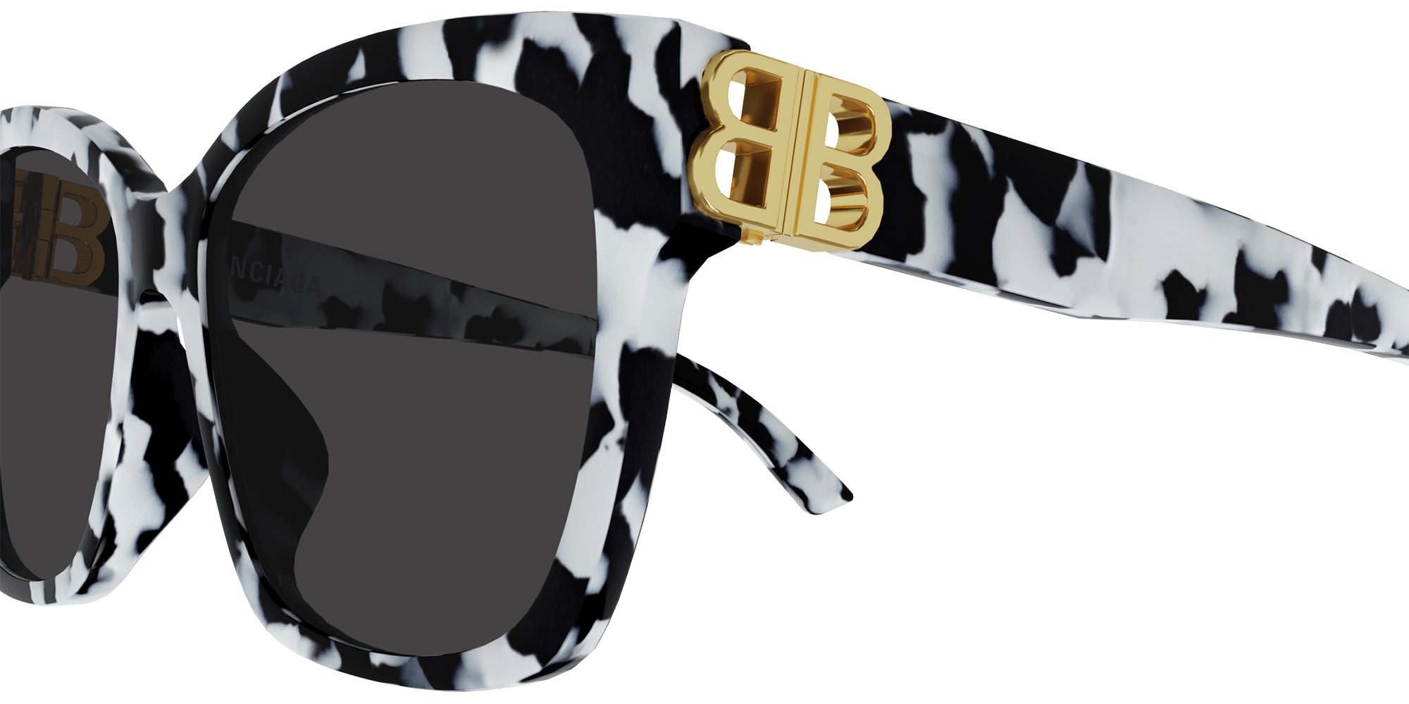 Balenciaga BB0102SA 007 57 - Havana/Gold / Gray #id:bb0102sa007_s:104110