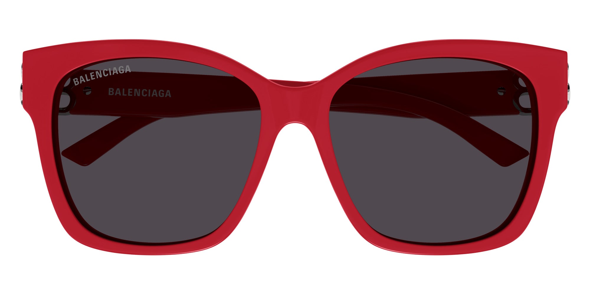 Balenciaga BB0102SA 012 57 - Red/Silver / Gray #id:bb0102sa012_s:106100