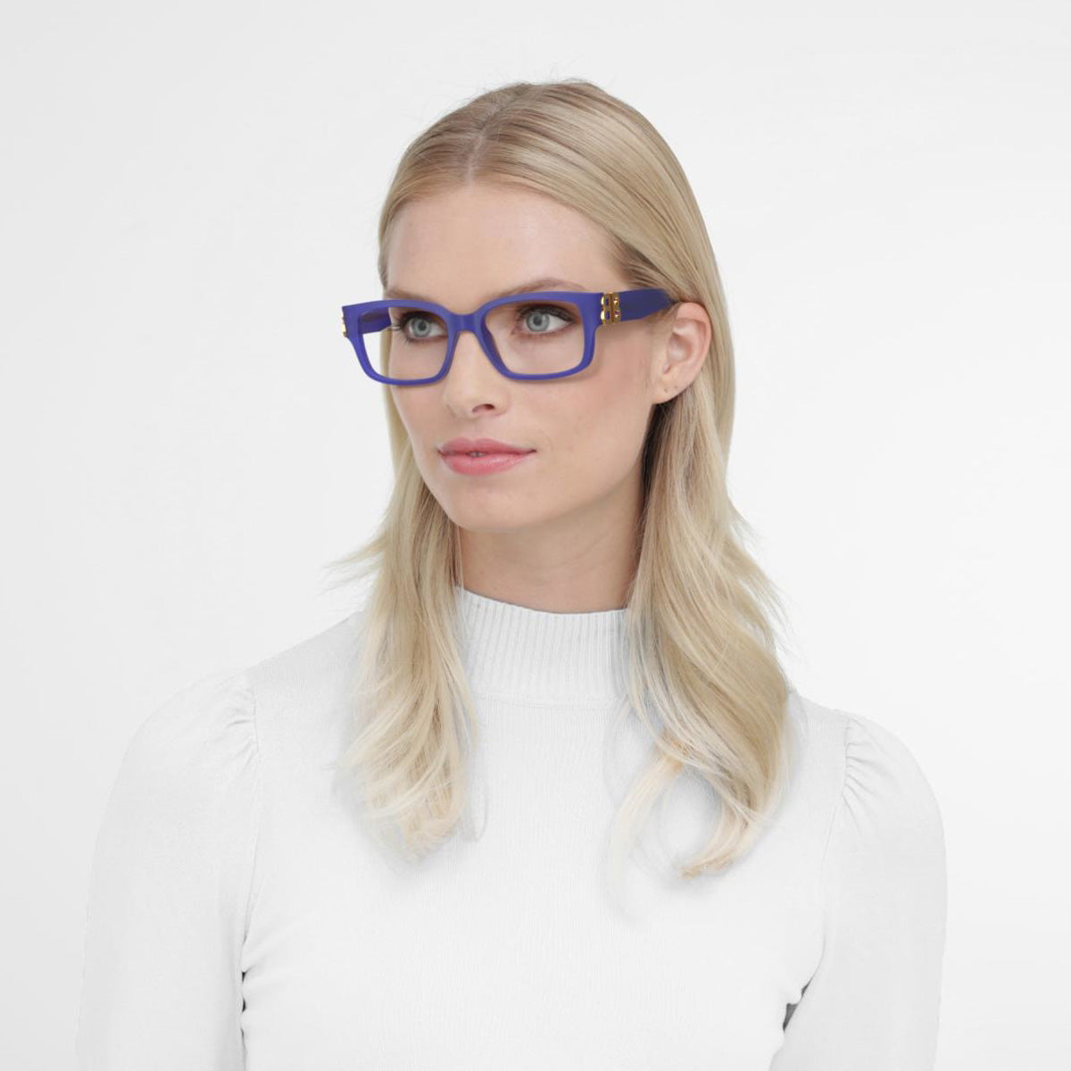 Balenciaga BB0105O 003 54 - Violet/Gold #id:bb0105o003_s:100105