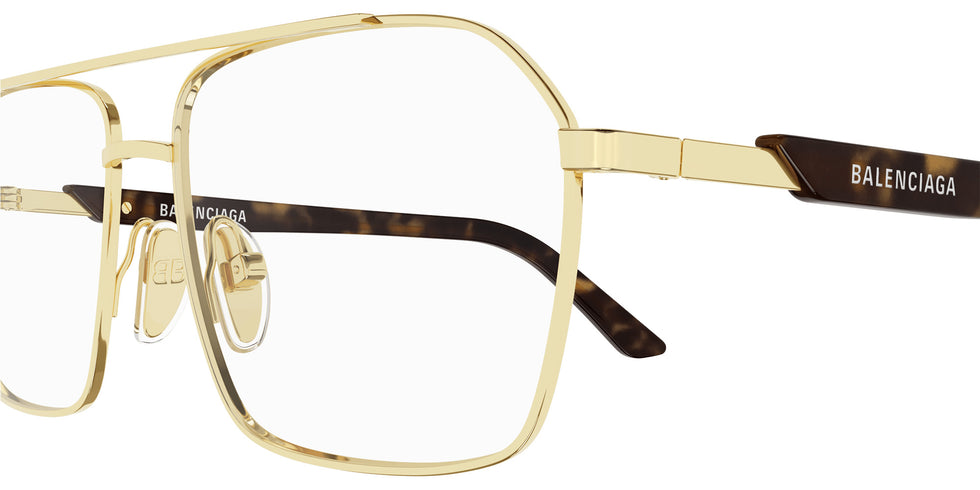 Balenciaga BB0248O 002 57 - Gold/Havana #id:bb0248o002_s:100110