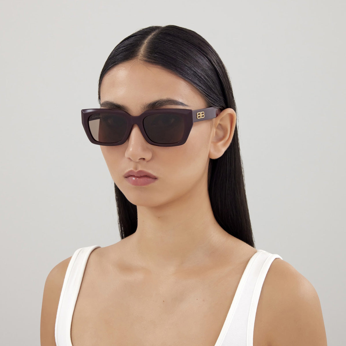 Balenciaga BB0272SA 004 54 - Red / Brown #id:bb0272sa004_s:102115