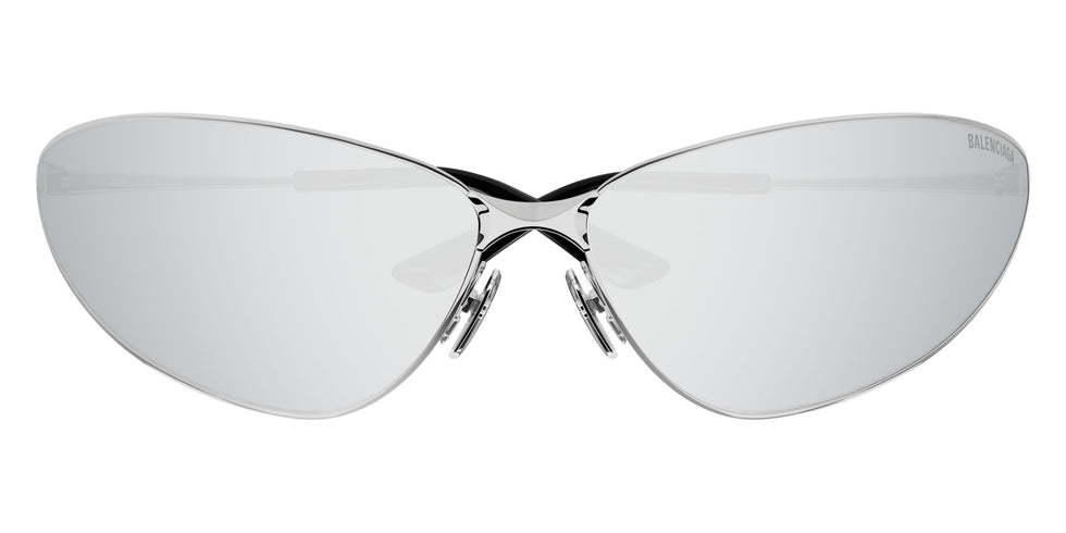 Balenciaga BB0315S 001 93 - Silver / Silver Mirrored Double #id:bb0315s001_s:100100